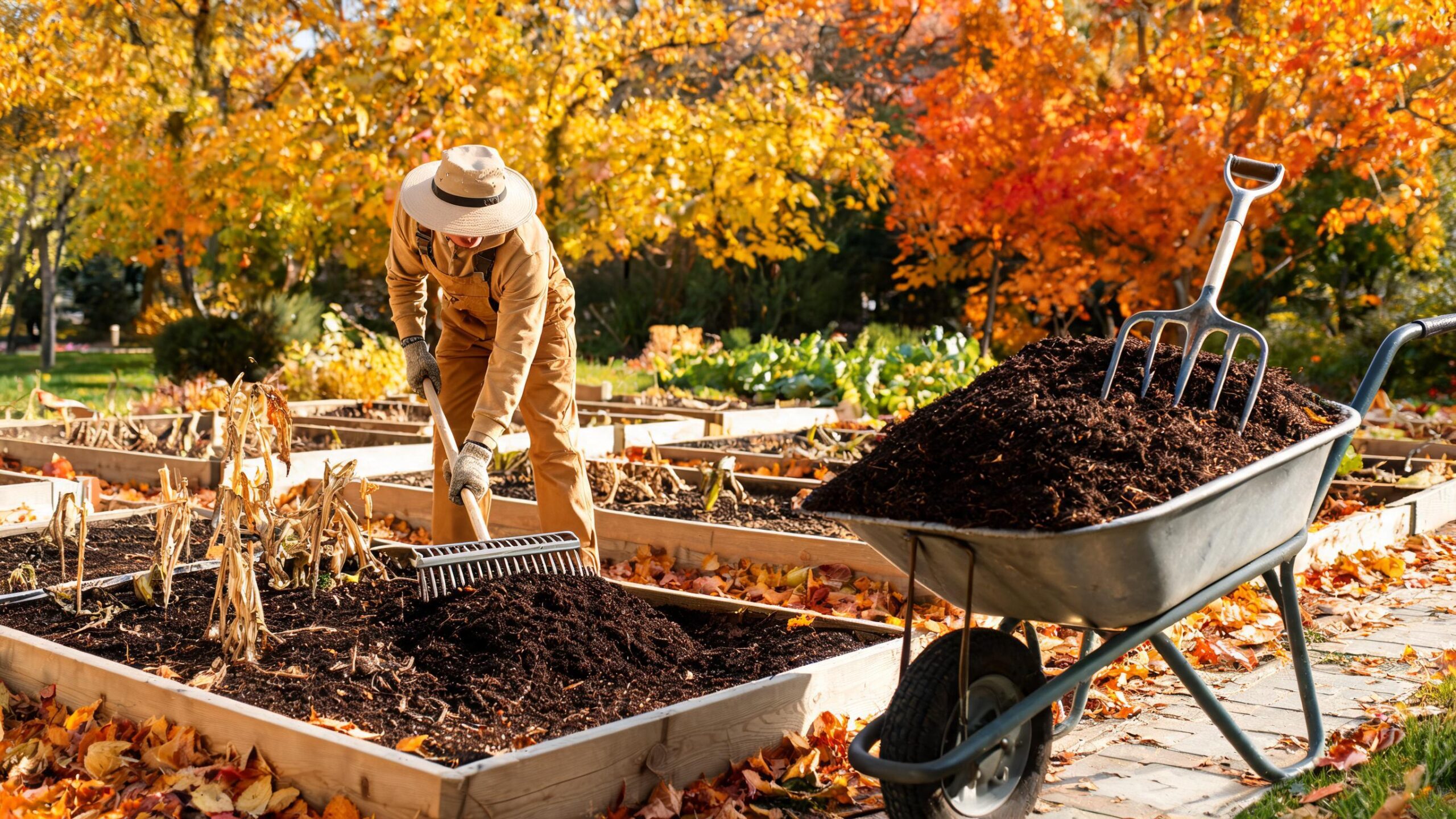 autumn garden cleanup checklist