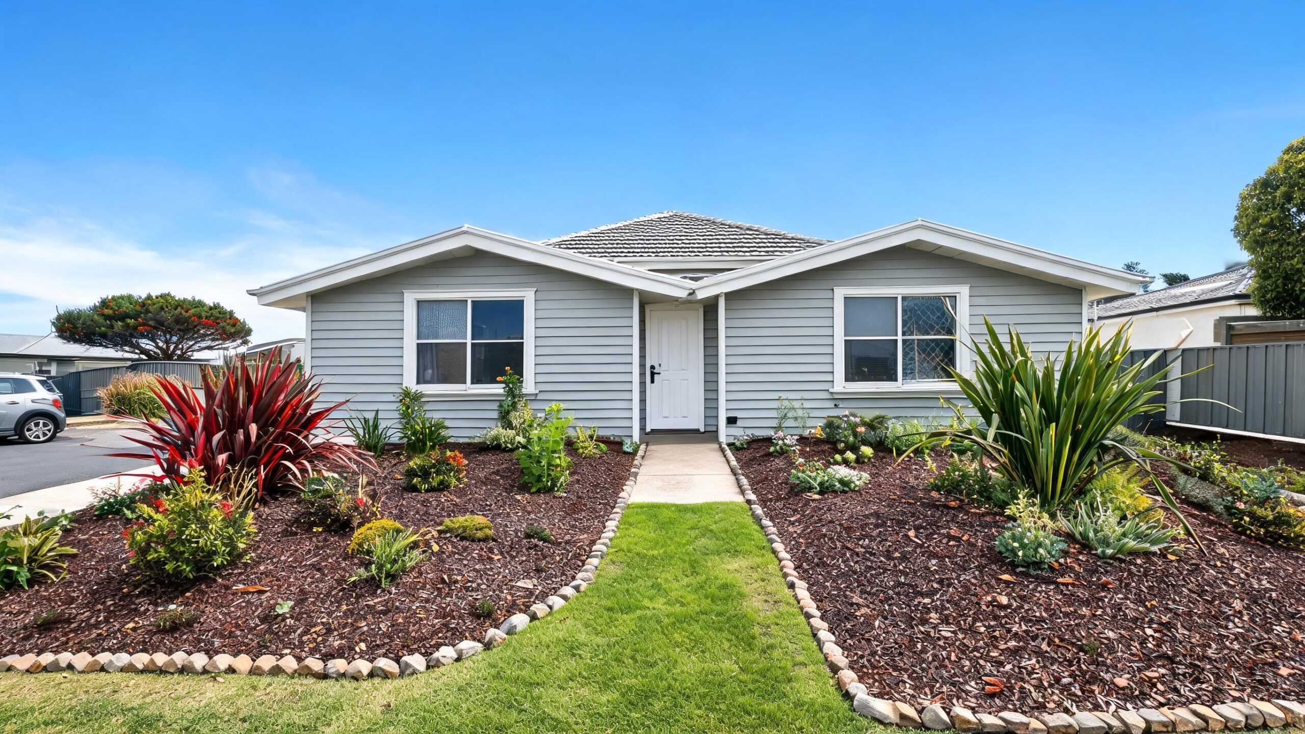 front yard makeover NZ garden