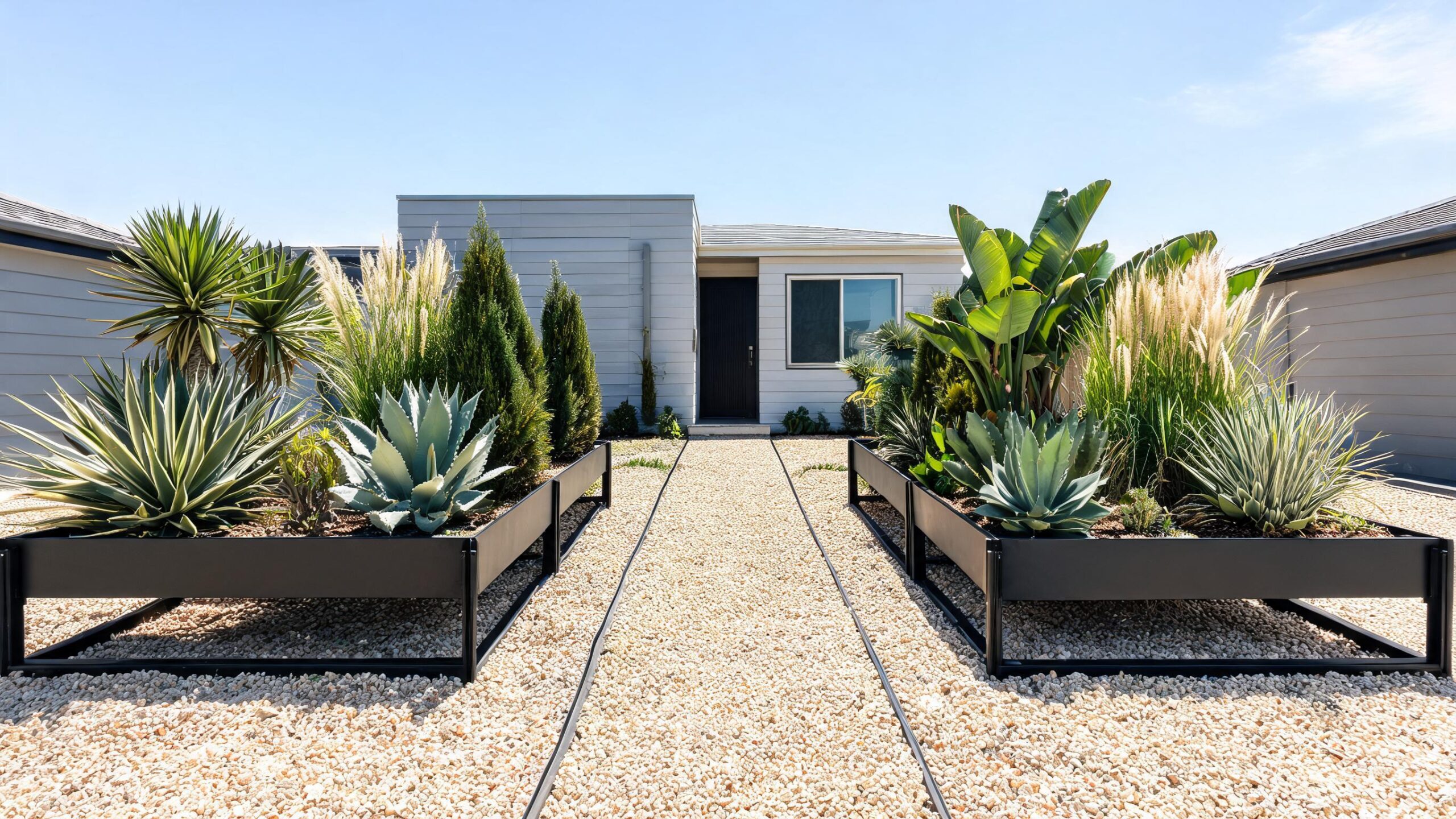 front yard makeover NZ garden