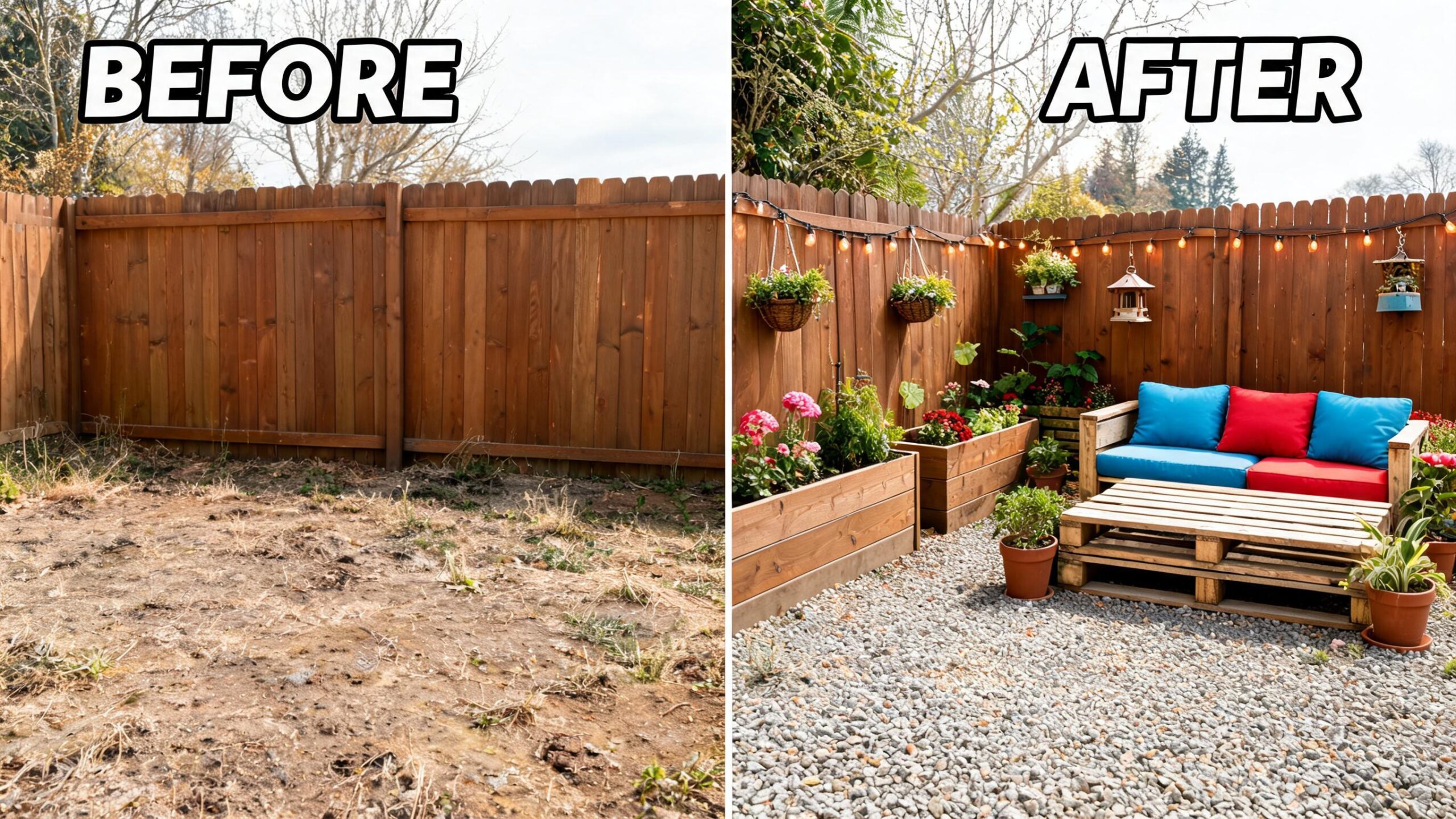 low budget DIY garden projects