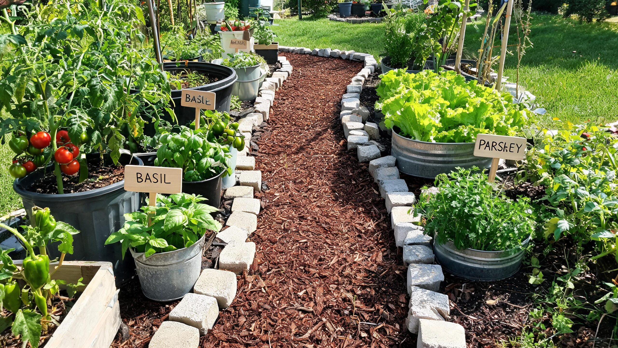 low budget DIY garden projects