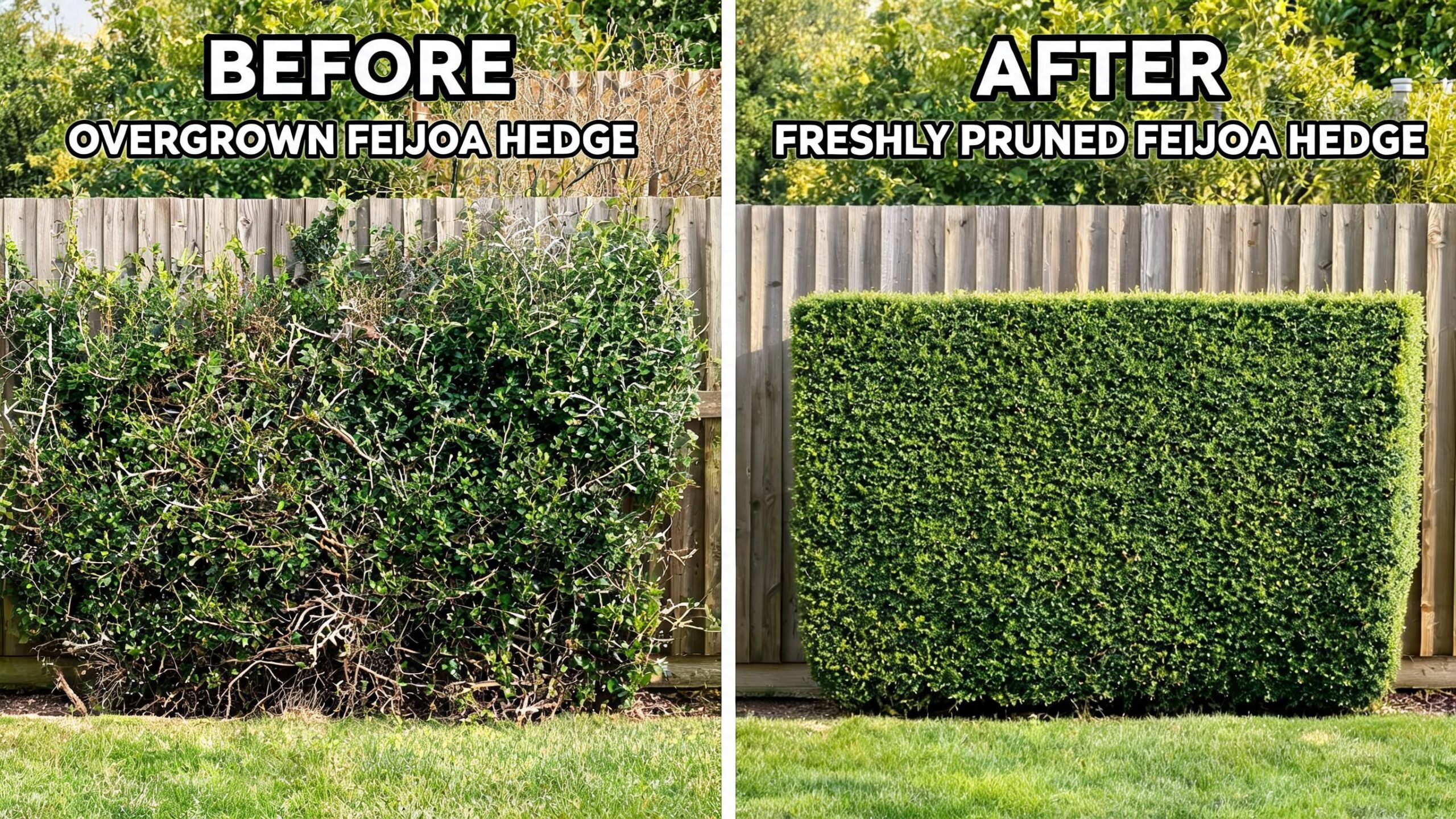 pruning feijoa