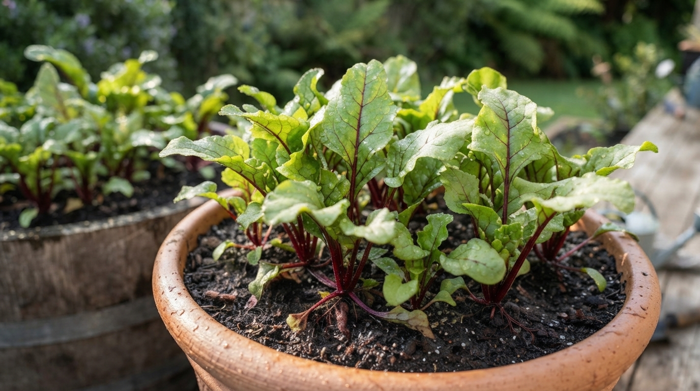 growing beetroot in pots