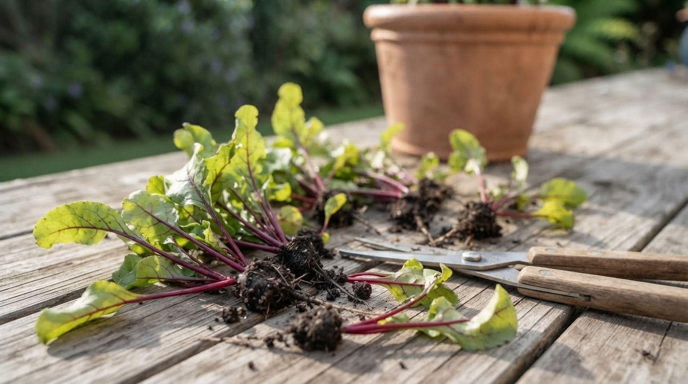growing beetroot in pots
