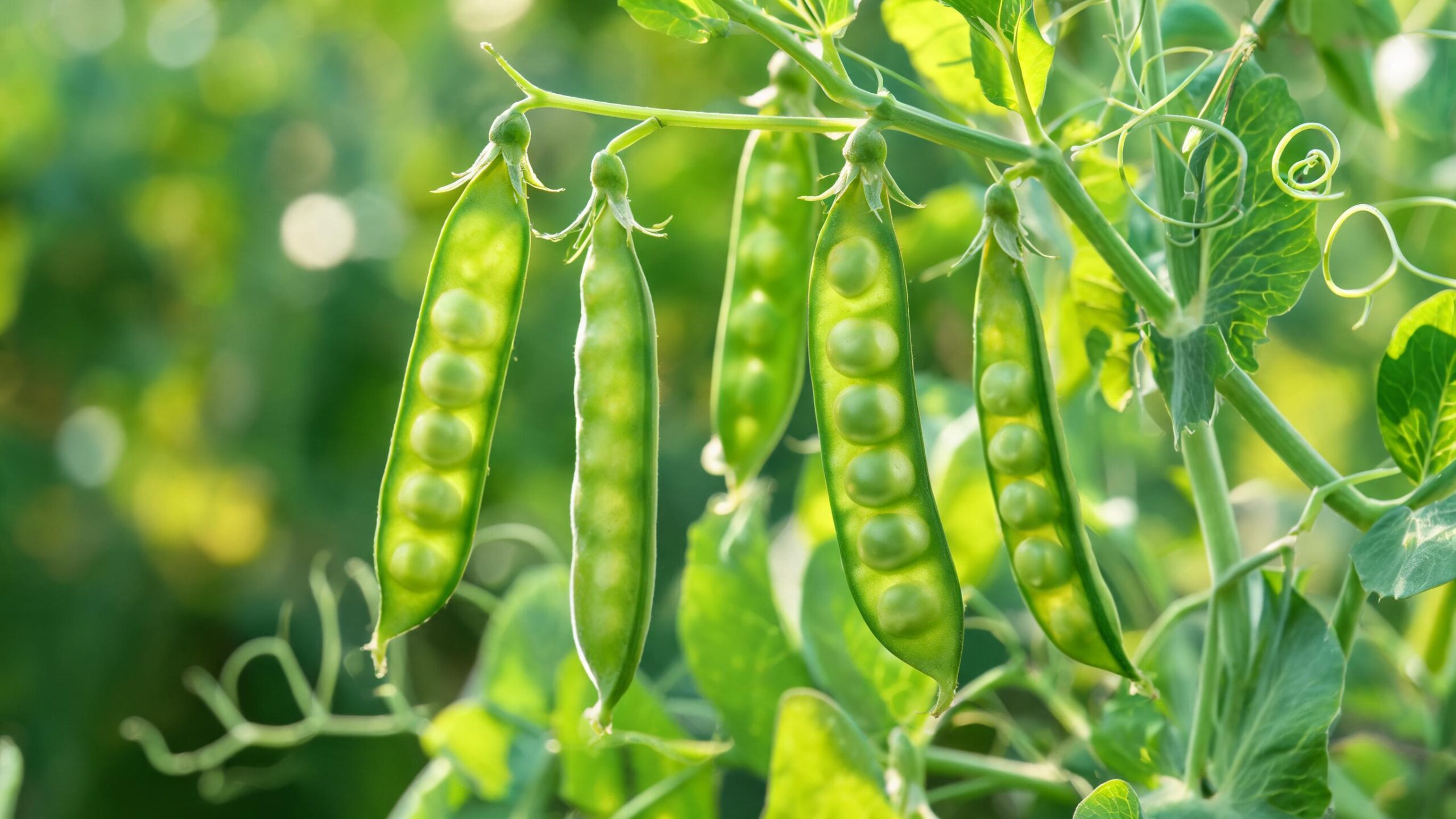 how to grow peas