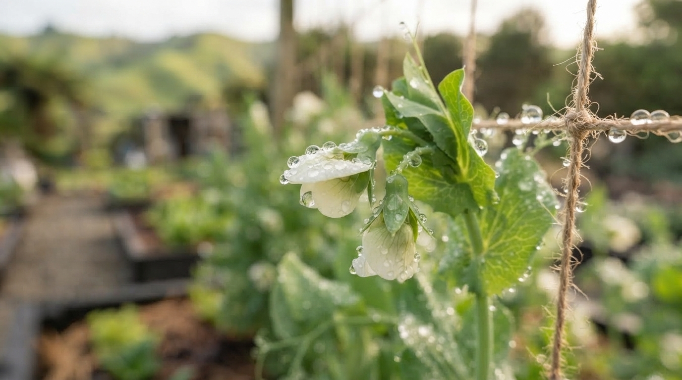 peas not flowering
