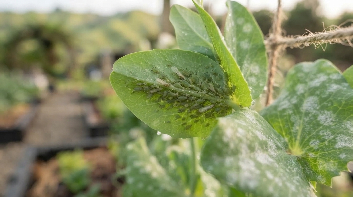 peas not flowering