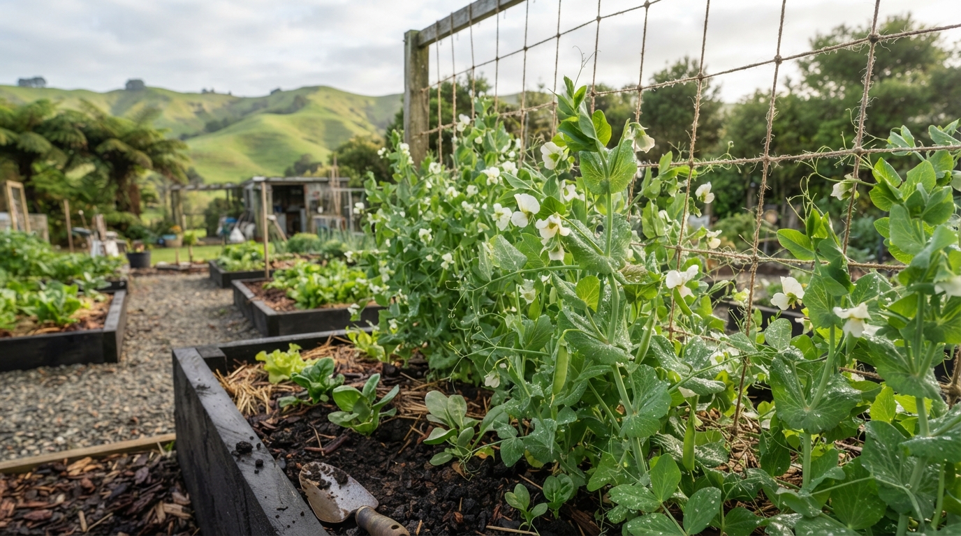 Peas Not Flowering? The Real Reasons & Fast Fixes for NZ Gardens