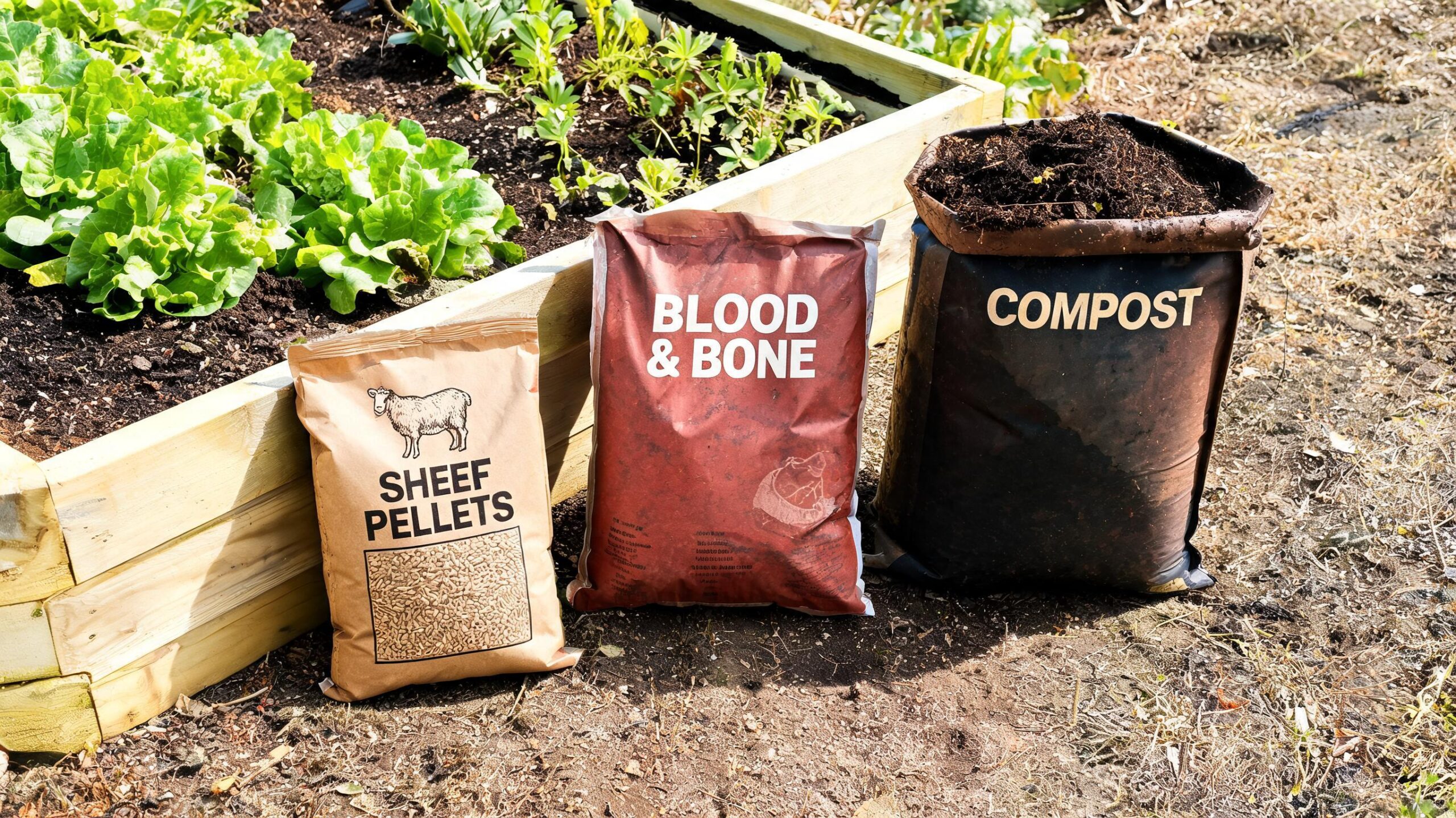 preparing garden soil for spring
